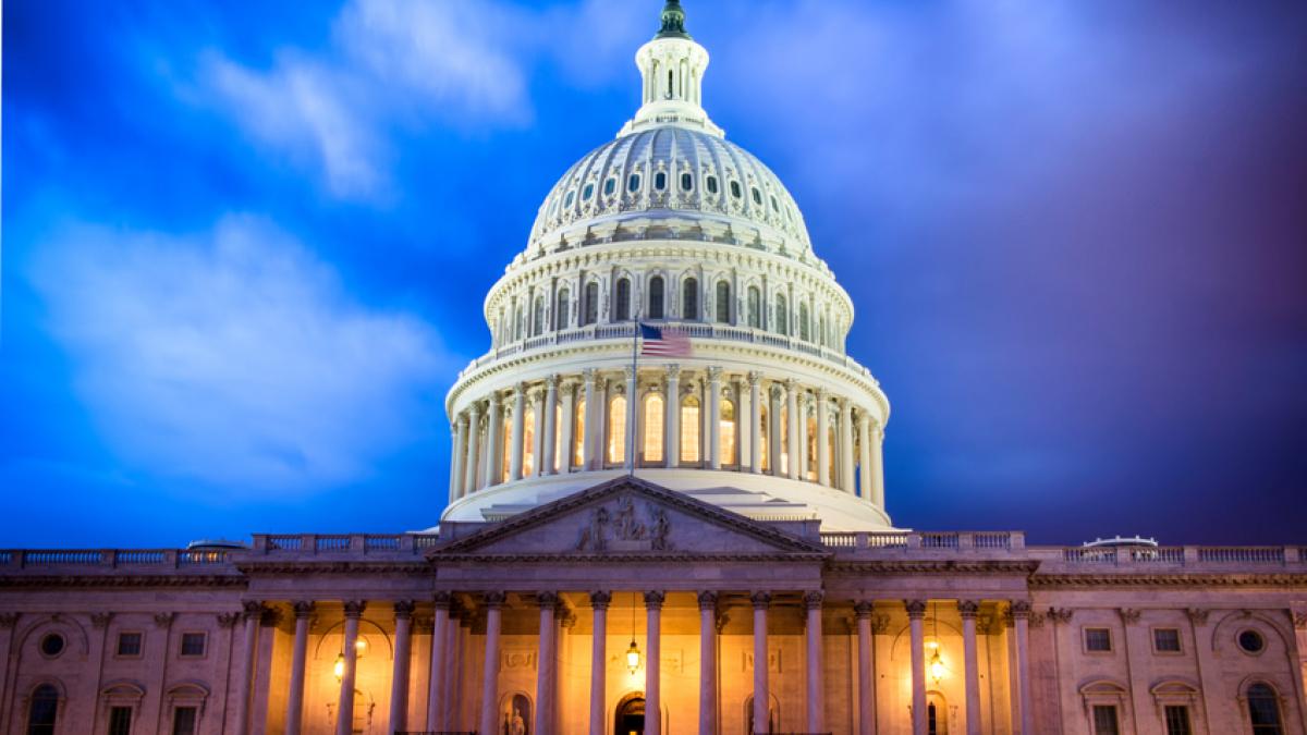 U.S. Capitol Building at Twighlight